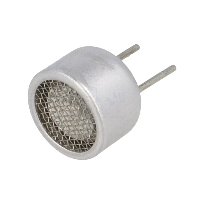 Senzor: convertor ultrasunete; f: 40kHz; Ø9,9x7mm; aluminiu Senzor: convertor ultrasunete; f: 40kHz; Ø9,9x7mm; aluminiu