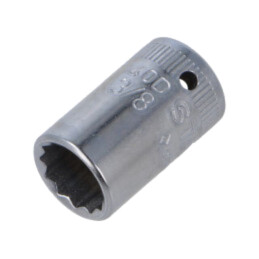Cap; 12-puncte,tubulară; 3/8"; 1/4"; 23mm