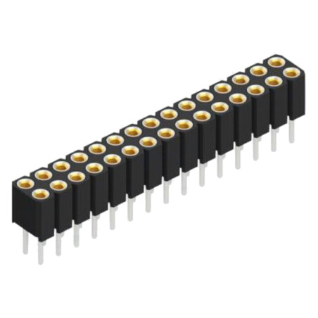 Conector: şiruri pini; soclu; mamă; PIN: 30; BLY 2; 2,5A; 100V; drept