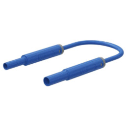 Cablu de măsurare; 19A; soclu banană 4mm,mufă banană 4 mm