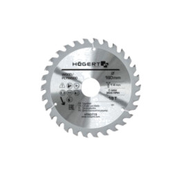 Disc ferăstrău circular; Ø: 160mm; Øorif: 30mm; W: 1,4mm; Dinţi: 18