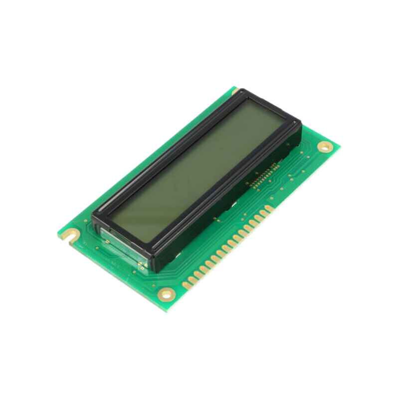 Afişaj: LCD; alfanumerice; FSTN Positive; 16x2; gri; 84x44x13,5mm Afişaj: LCD; alfanumerice; FSTN Positive; 16x2; gri; 84x44x13,5mm