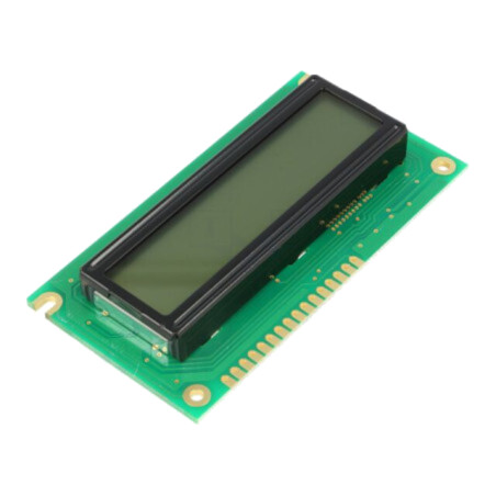 Afişaj: LCD; alfanumerice; FSTN Positive; 16x2; gri; 84x44x13,5mm