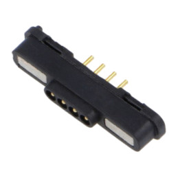 Connector Pogo Connector, 4 Pin, Male