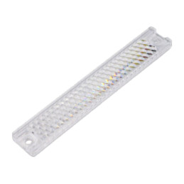 Reflector; 18,5x120x6,5mm; -20÷60°C; M4 x2; ER; IP69K
