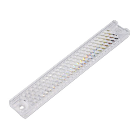 Reflector; 18,5x120x6,5mm; -20÷60°C; M4 x2; ER; IP69K