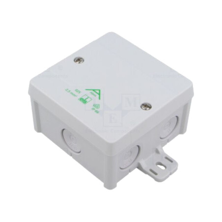 Carcasă: cutie de conexiuni; X: 87mm; Y: 87mm; Z: 52mm; IP66; gri