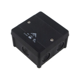 Carcasă: cutie de conexiuni; X: 87mm; Y: 87mm; Z: 52mm; IP66; neagră