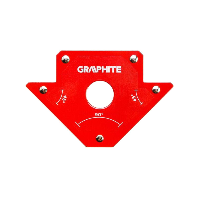Echer; 102x155x17mm; Subtip: de sudură; magnetic; 22,7kg; săgeată Echer; 102x155x17mm; Subtip: de sudură; magnetic; 22,7kg; săgeată