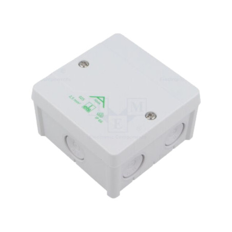 Carcasă: cutie de conexiuni; X: 87mm; Y: 87mm; Z: 52mm; IP66; gri