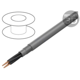Cablu; ÖLFLEX® CLASSIC 400 CP; 5x1,5mm2; PUR; gri; 300V,500V