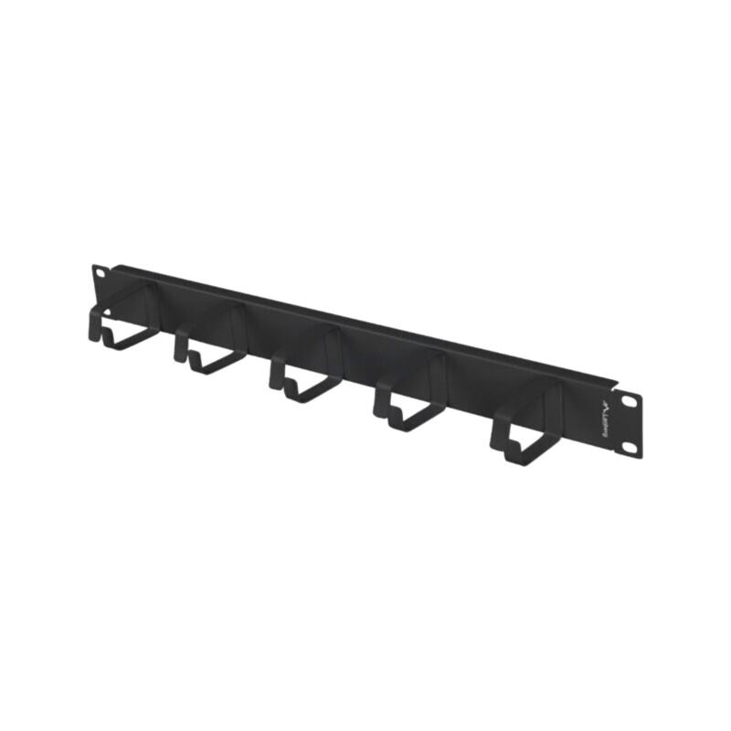Organizator cabluri; 1U; neagră; Standard: 19" Organizator cabluri; 1U; neagră; Standard: 19"