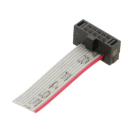 Cablu panglică cu conectori IDC; IDC,cabluri; Pas pini: 1,27mm