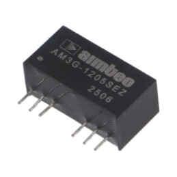 Convertor: DC/DC; 3W; Uintr: 9÷18VDC; Uieş: 5VDC; Iieş: 600mA; SIP8