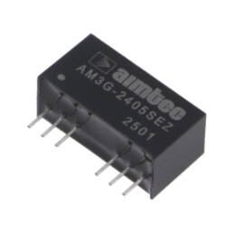 Convertor: DC/DC; 3W; Uintr: 18÷36VDC; Uieş: 5VDC; Iieş: 600mA; SIP8