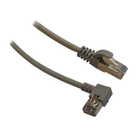 Patch cord; RJ45 mufă,RJ45 mufă în unghi dreaptă; F/UTP; 6; Cu