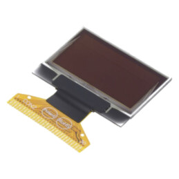 Afişaj: OLED; grafic; 0,96"; 128x64; Dim: 26,7x19,26x1,26mm; PIN: 30