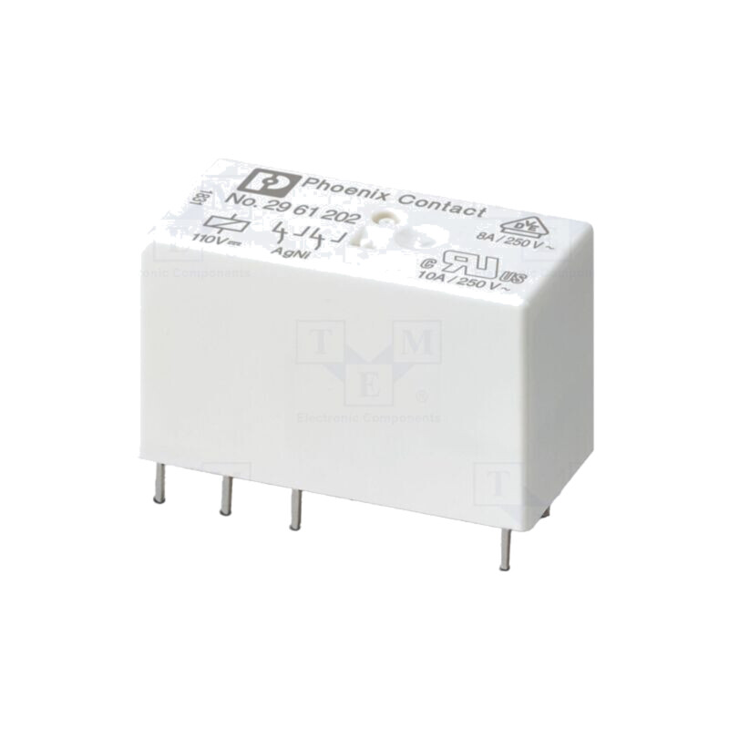 Releu: miniatură; DPDT; Ubobină: 24VAC; Icontacte max: 8A; 2A/24VDC Releu: miniatură; DPDT; Ubobină: 24VAC; Icontacte max: 8A; 2A/24VDC