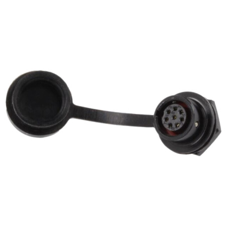 Conector: circular; soclu; mamă; PIN: 8; IP67; SA8; 3A; 30V; lipire
