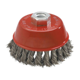 Perie frontală; 65mm; oţel,Oţel rezistent la acizi; Fixare: M14