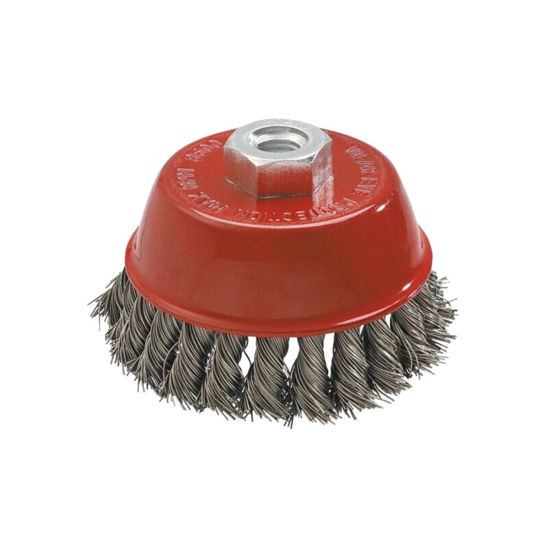Perie frontală; 65mm; oţel,Oţel rezistent la acizi; Fixare: M14 Perie frontală; 65mm; oţel,Oţel rezistent la acizi; Fixare: M14