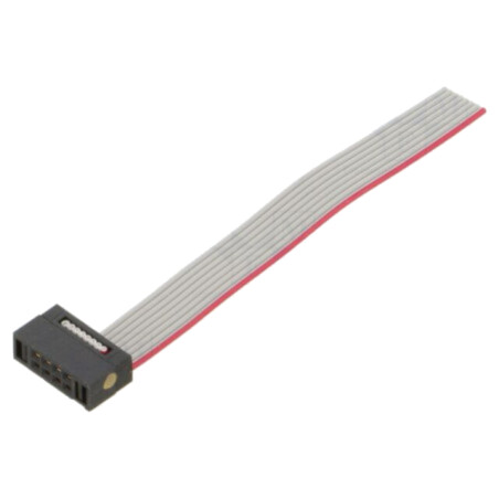 Cablu panglică cu conectori IDC; IDC,cabluri; Pas pini: 1,27mm