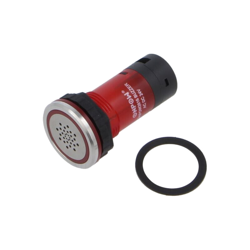 Semnalizator: acustic; 85dB; Ilum: LED; IP67; Ø16mm; max.8mm; 24VDC Semnalizator: acustic; 85dB; Ilum: LED; IP67; Ø16mm; max.8mm; 24VDC