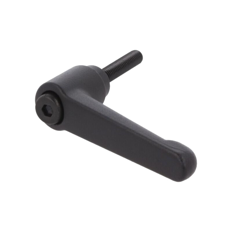Manetă; franceză; Lung.filet: 25mm; Lung.manetă: 45mm; Corp: neagră Manetă; franceză; Lung.filet: 25mm; Lung.manetă: 45mm; Corp: neagră