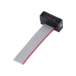 Cablu panglică cu conectori IDC; IDC,cabluri; Pas pini: 1,27mm