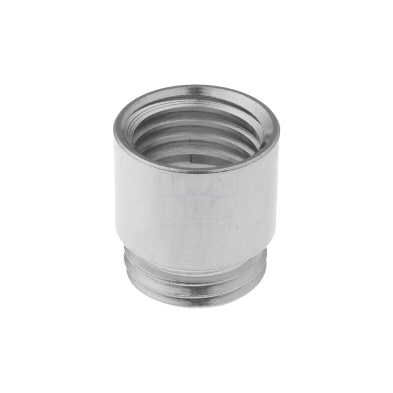 Adaptor filet; Filet int: M12; Filet ext: PG7; alamă; Pas: 1,5 Adaptor filet; Filet int: M12; Filet ext: PG7; alamă; Pas: 1,5