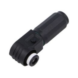 Conector: alimentare DC; mufă; ES-100A; 1,5kV; PIN: 1; pe cablu