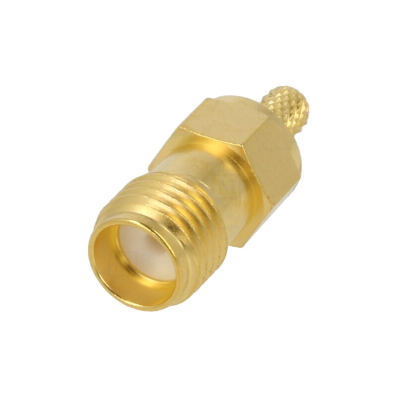 Conector: SMA; mufă; mamă; drept; 50Ω; lipire,crimpat; pe cablu