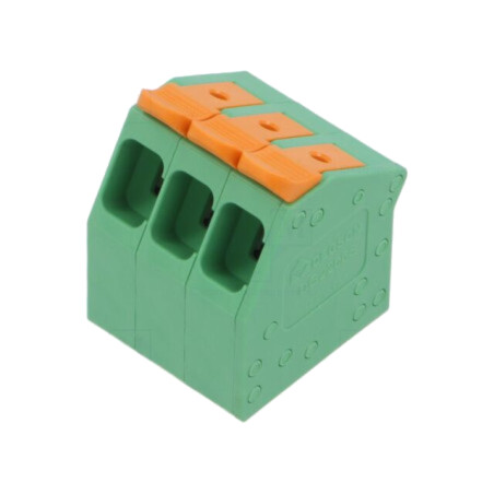 Conector: regletă de conexiuni pt.PCB; Terminal; 41A; 1kV; verde