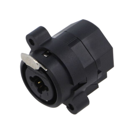 Conector: Jack 6,3mm + XLR; soclu; mamă; drept; THT; Combo I; 3A