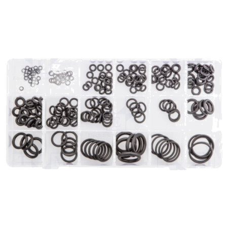 Set O-ring-uri; cauciuc NBR; 225buc.