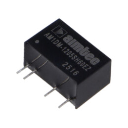 Convertor: DC/DC; 1W; Uintr: 10,8÷13,2VDC; Uieş: 5VDC; Iieş: 200mA