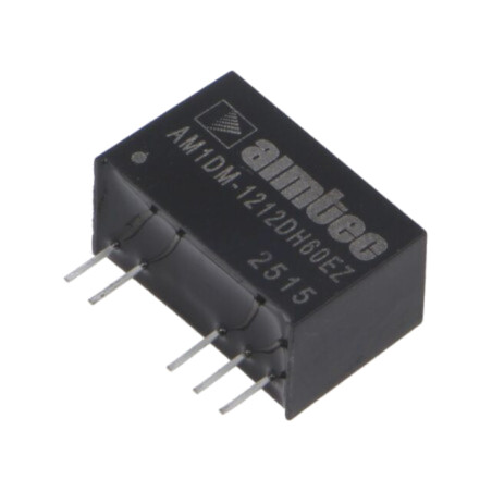 Convertor: DC/DC; 1W; Uintr: 10,8÷13,2VDC; Uieş: -12VDC; Iieş: -42mA