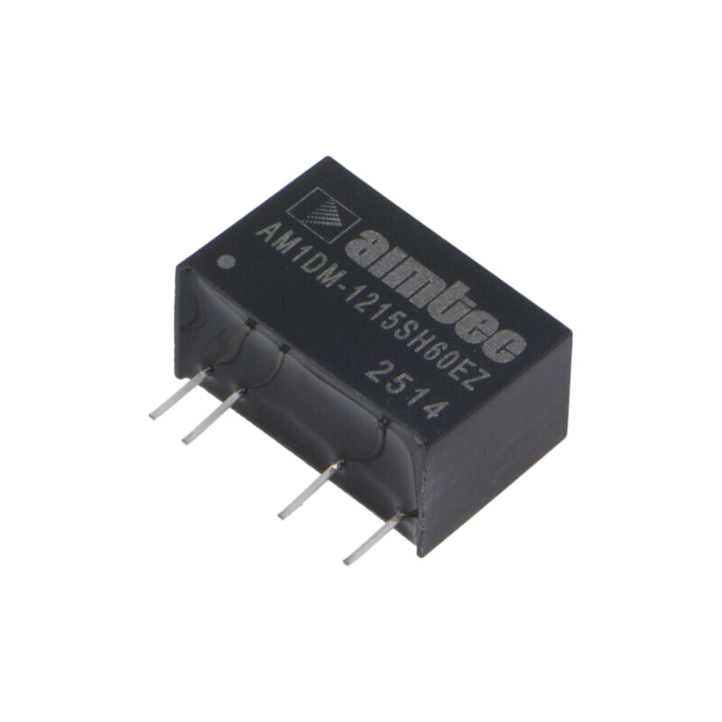 Convertor: DC/DC; 1W; Uintr: 10,8÷13,2VDC; Uieş: 15VDC; Iieş: 67mA Convertor: DC/DC; 1W; Uintr: 10,8÷13,2VDC; Uieş: 15VDC; Iieş: 67mA