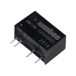 Convertor: DC/DC; 1W; Uintr: 13,5÷16,5VDC; Uieş: 5VDC; Iieş: 200mA