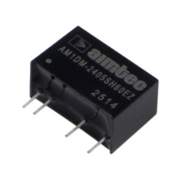 Convertor: DC/DC; 1W; Uintr: 21,6÷26,4VDC; Uieş: 5VDC; Iieş: 200mA