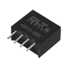 Convertor: DC/DC; 1W; Uintr: 10,8÷13,2VDC; Uieş: 5VDC; SIL4; 100kHz
