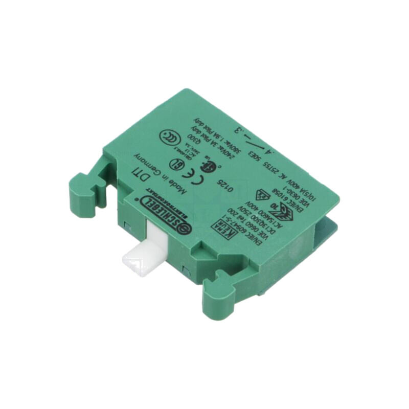 Element de contact; -40÷70°C; IP20; Pini: NO; 6mm