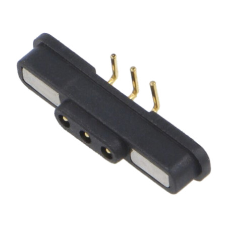 Connector MAGNETIC POGO CONNECTOR MALE 3 POSITION