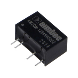 Convertor: DC/DC; 2W; Uintr: 10,8÷13,2VDC; Uieş: 24VDC; Iieş: 84mA