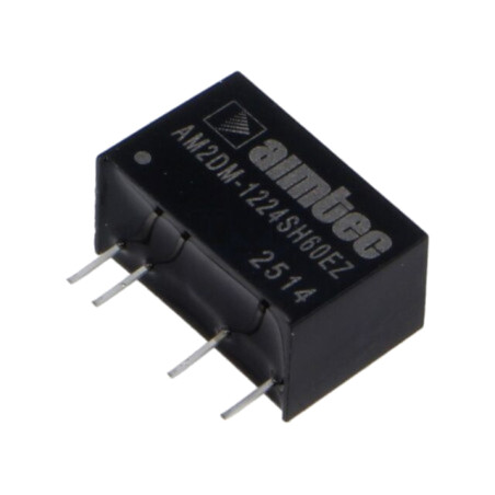 Convertor: DC/DC; 2W; Uintr: 10,8÷13,2VDC; Uieş: 24VDC; Iieş: 84mA