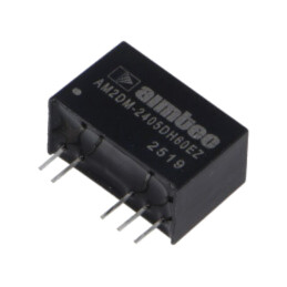 Convertor: DC/DC; 2W; Uintr: 21,6÷26,4VDC; Uieş: -5VDC; Uieş2: 5VDC