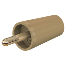 Conector: banană 4mm; adaptor; banană 4mm priză,mufă banană 4mm