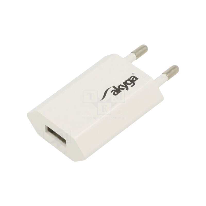 Alimentator: pulsatoriu; alimentare,plug-in; 5VDC; 1A; albă Alimentator: pulsatoriu; alimentare,plug-in; 5VDC; 1A; albă