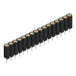Conector: şiruri pini; soclu; mamă; PIN: 16; BL 5; 3A; 150V; drept