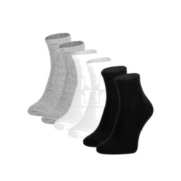 Work socks; Size: 43-46; white,black,grey; thin; 3pcs.